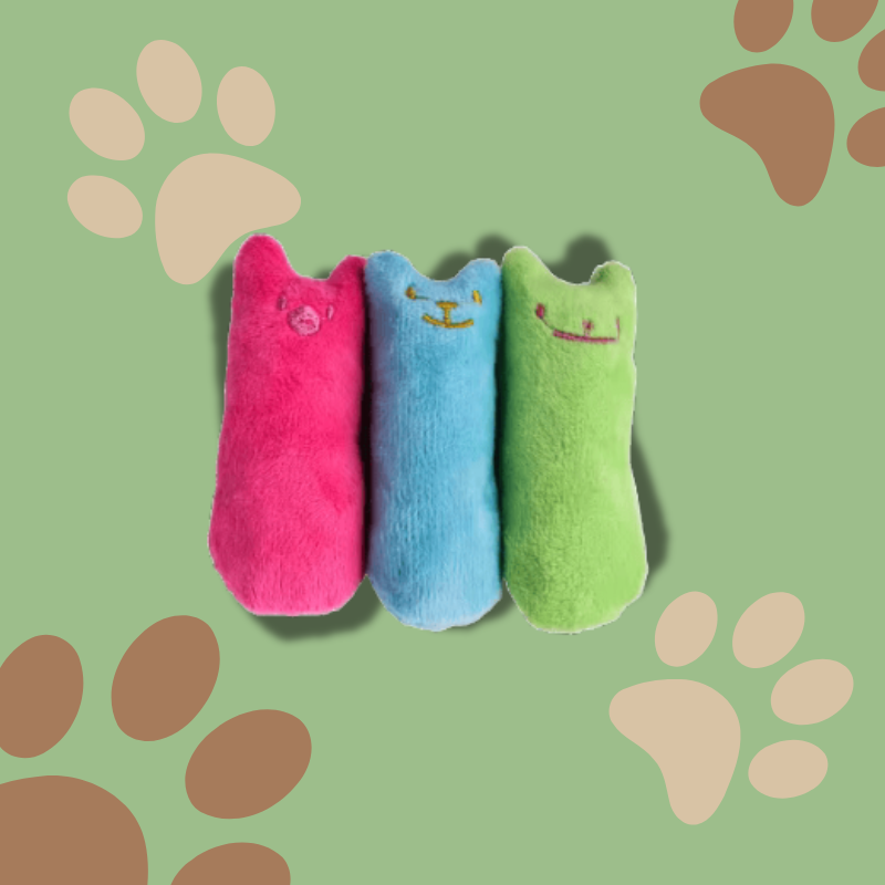 Peluche Chat Les pattes malines